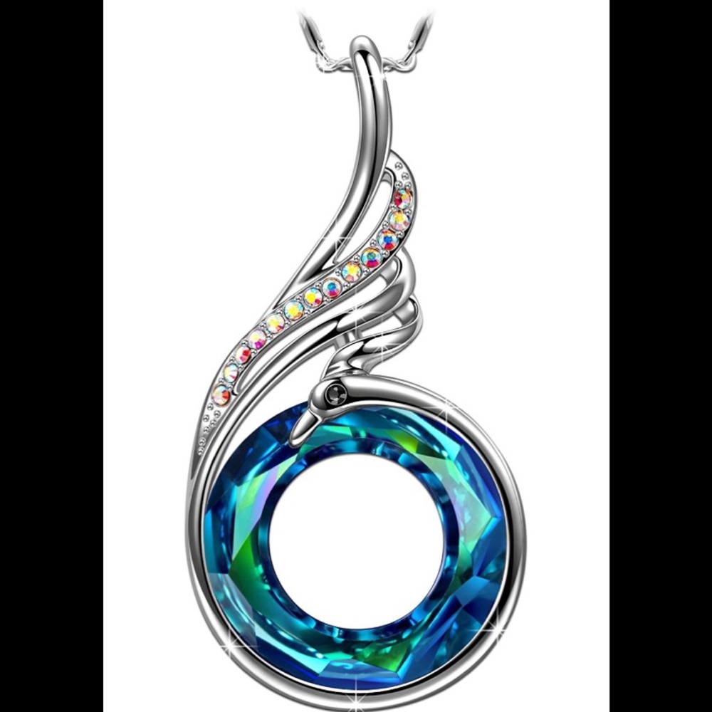Nirvana of Phoenix Swarovski Crystal Necklace NEW